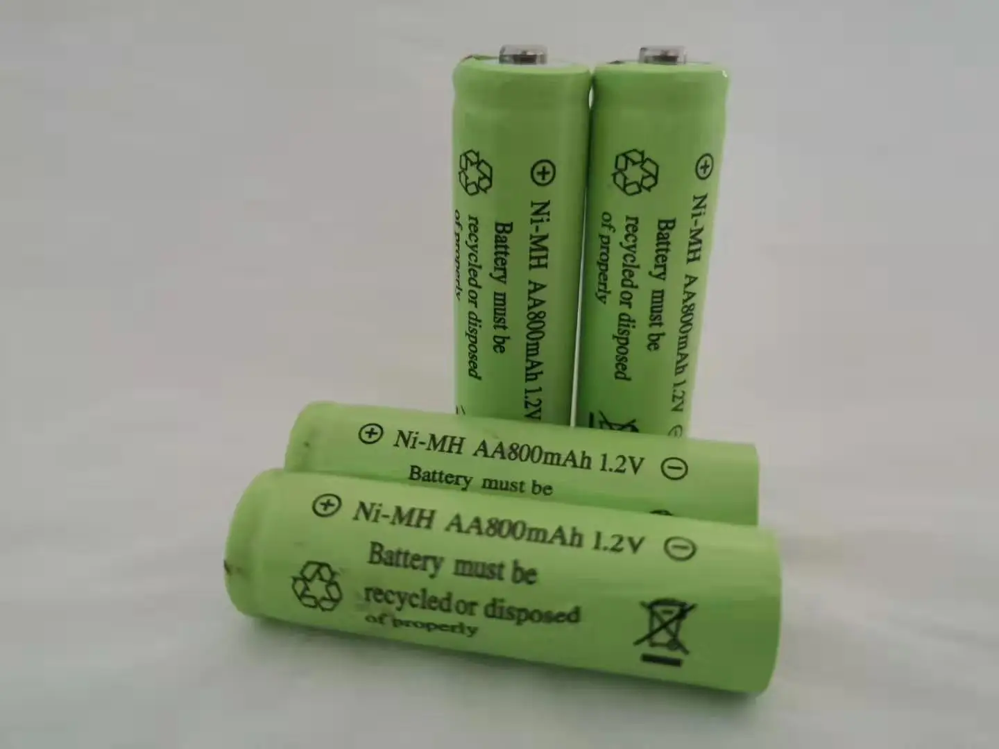 
AA 800mAh Rechargeable Batteries High Capacity 1.2V NIMH Battery 