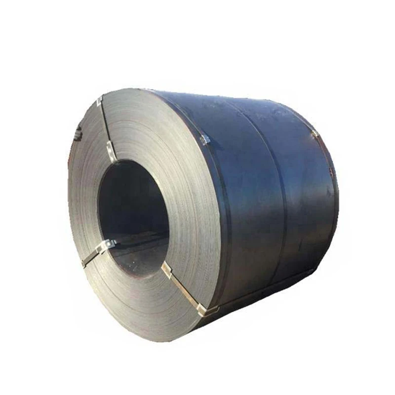 Chinese manufacturer SS400 Q235 Q345 MS iron black sheet metal hot rolled carbon steel coil