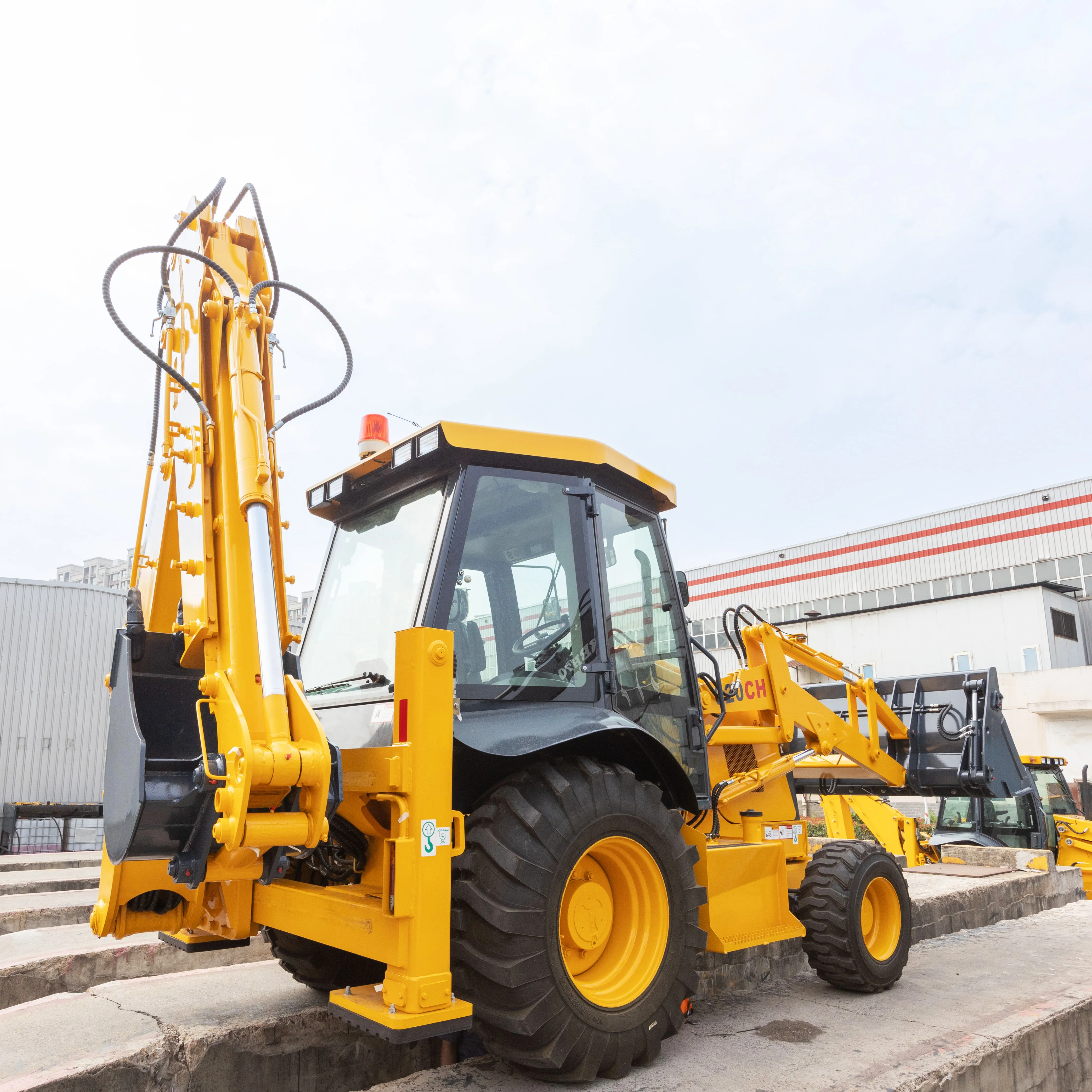Hot Selling WZC20 4x4 backhoe loader Full hydraulic maintenance-free wet brakes front end wheel loader tractor backhoe loader