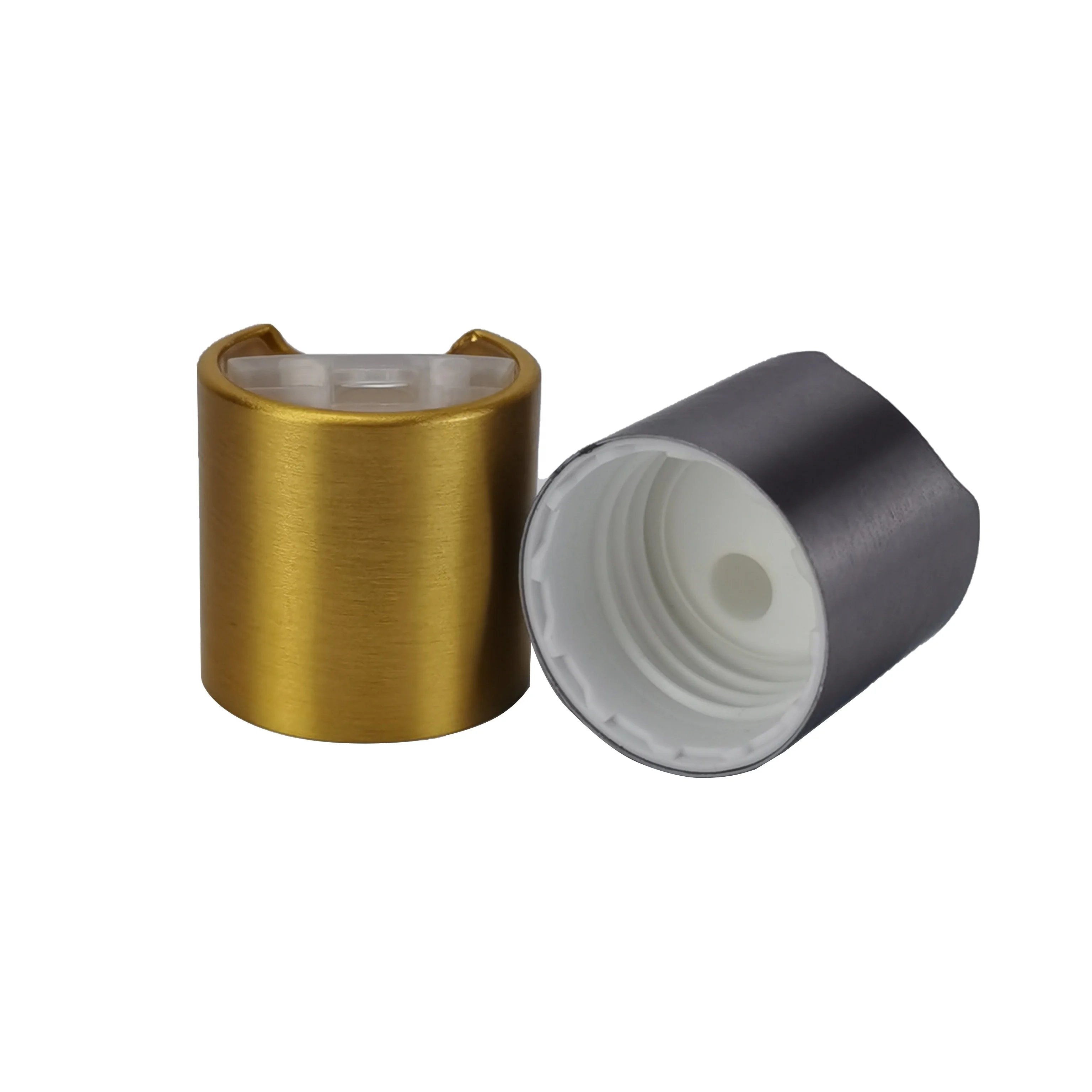 20/410 24/410 28/410 White Silver Aluminium Plastic PP Screw Cap Press Disc Top Cap for Bottle Liquid