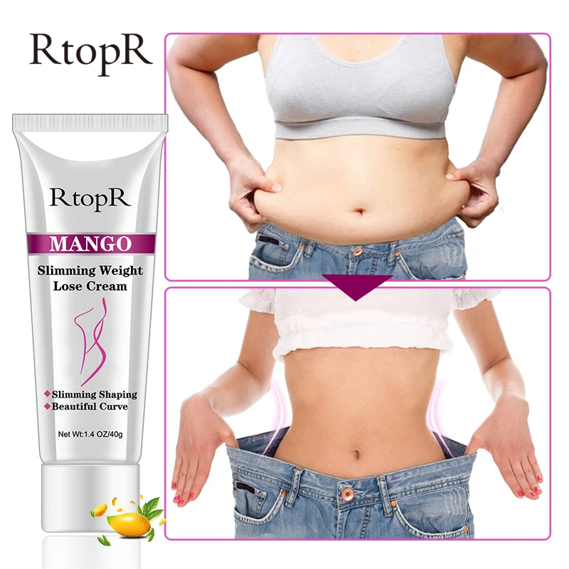 
RtopR Shaping Create Beautiful Curve Firming Cellulite Body Anti Winkles Skin Mango Slimming Weight Lose Body Slimming Cream 