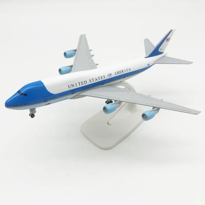 20 см авиация США авиационная один B747 модели авиационных самолетов с шасси