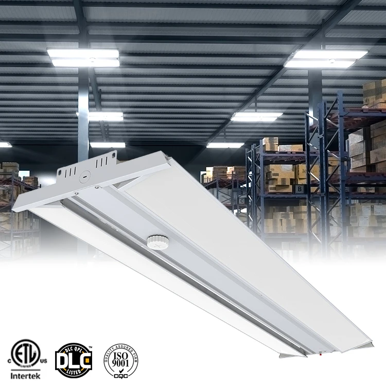 Industrial Highbay Lighting 2FT 4FT 100W 300W Surface Mounted Workshop Led Linear High Bay Light