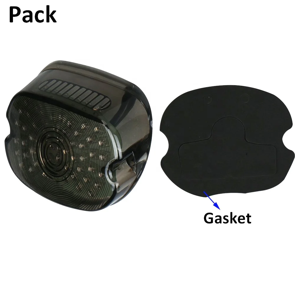 Дымовая линза, стильный светодиодный задний фонарь, стоп-сигнал поворота для моделей Harley Sportster 1200 Dyna FXST