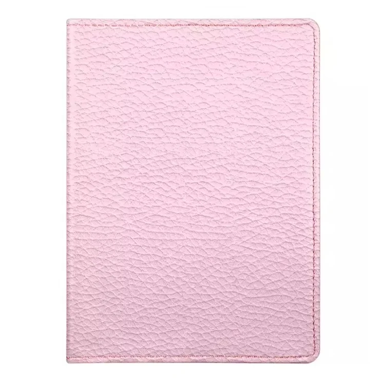 High Quality English PU Leather Card Holder Travel Accessory for Passport Document ID Card Other Documents