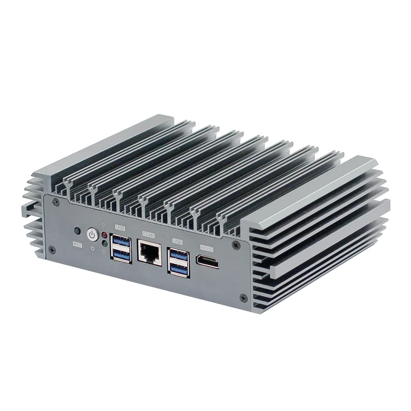 OEM 11th Gen  Network Computer Core i3 i5 i7 Industrial Fanless PC Box 2DDR4 4USB3.0 6Lan X86 Router Pfsense Firewall Mini PC