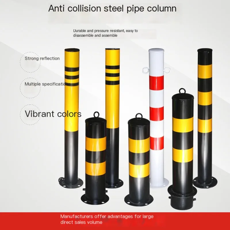 High Quality Traffic Safety Warning Bollard for Road Highway Outdoor & Airport Use Available for Wholesale Made of Steel & PU