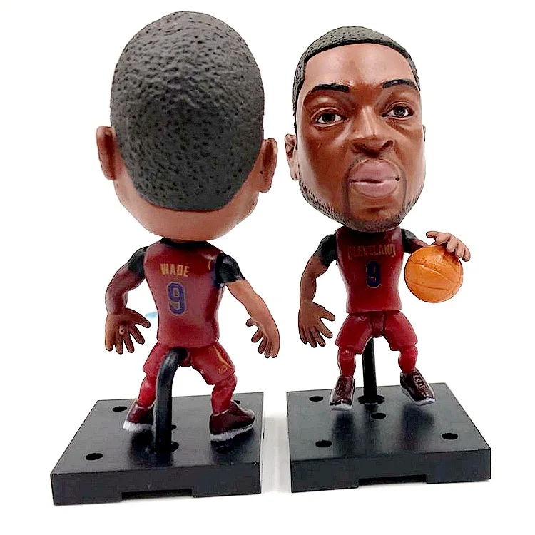 Экшн-фигурки баскетбола Джеймс Кобе карри Оуэн Харден Леонард пластиковые 3D игрушки из смолы фигурки NBA