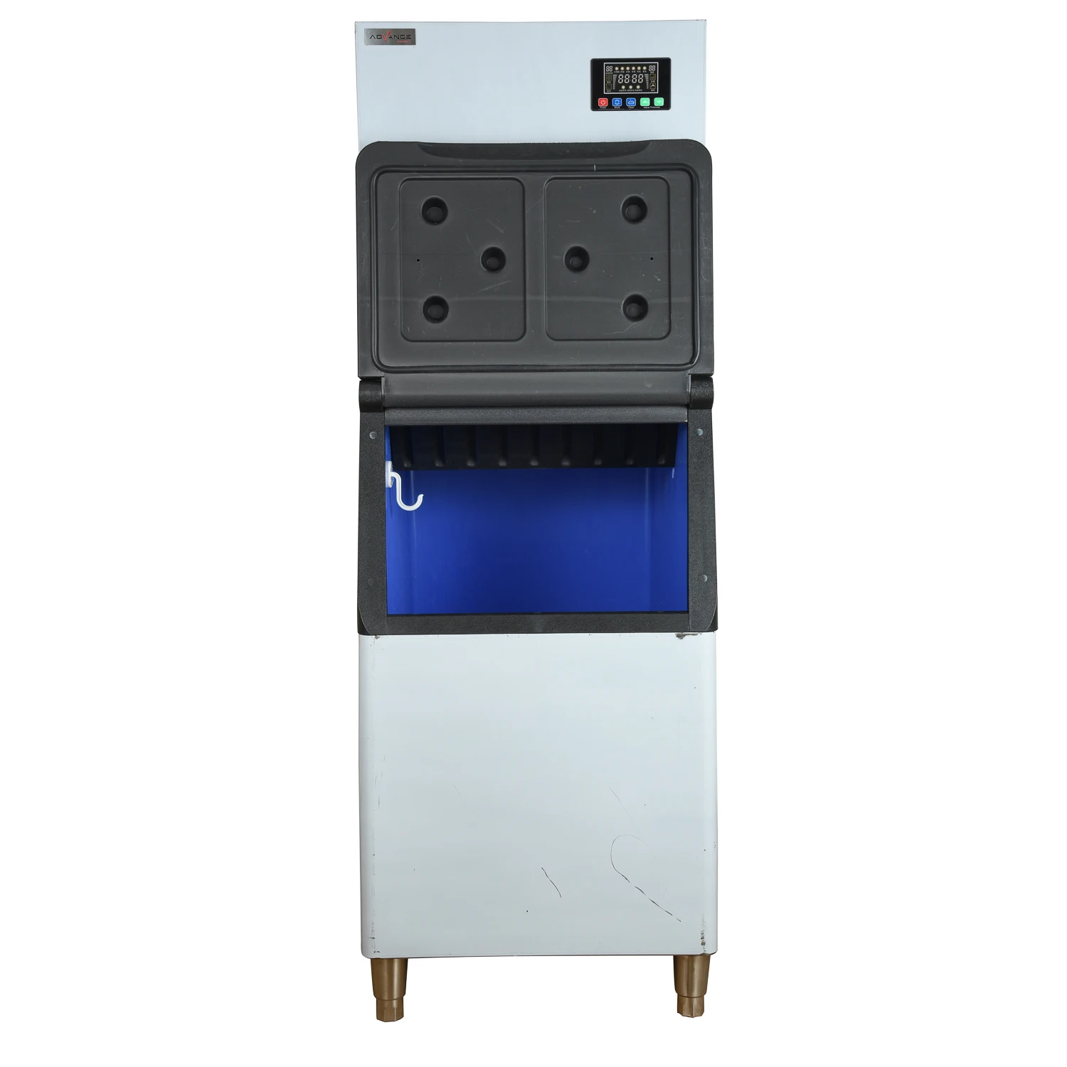 High Efficiency Automatic Control 260kg/24H Commercial Ice Cube Making Machine Industrial Ice Makers