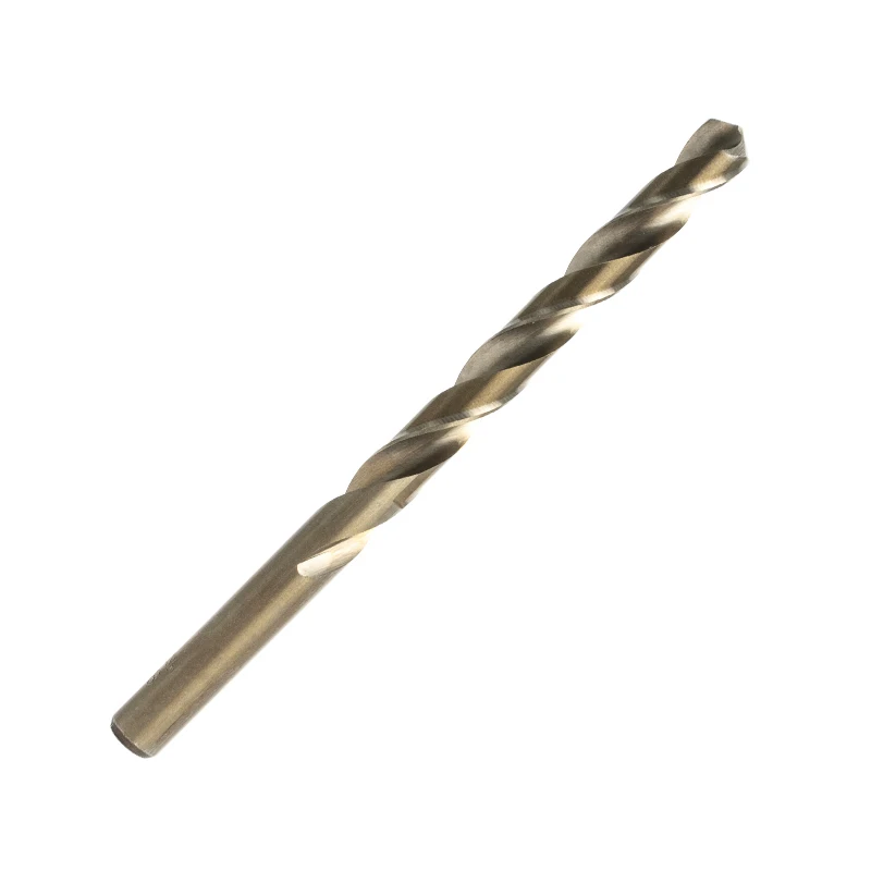 19pcs DIN 338 Hss Straight Shank Titanium M35 Cobalt Twist Drill Bit Set With Metal Box For Metal Drilling