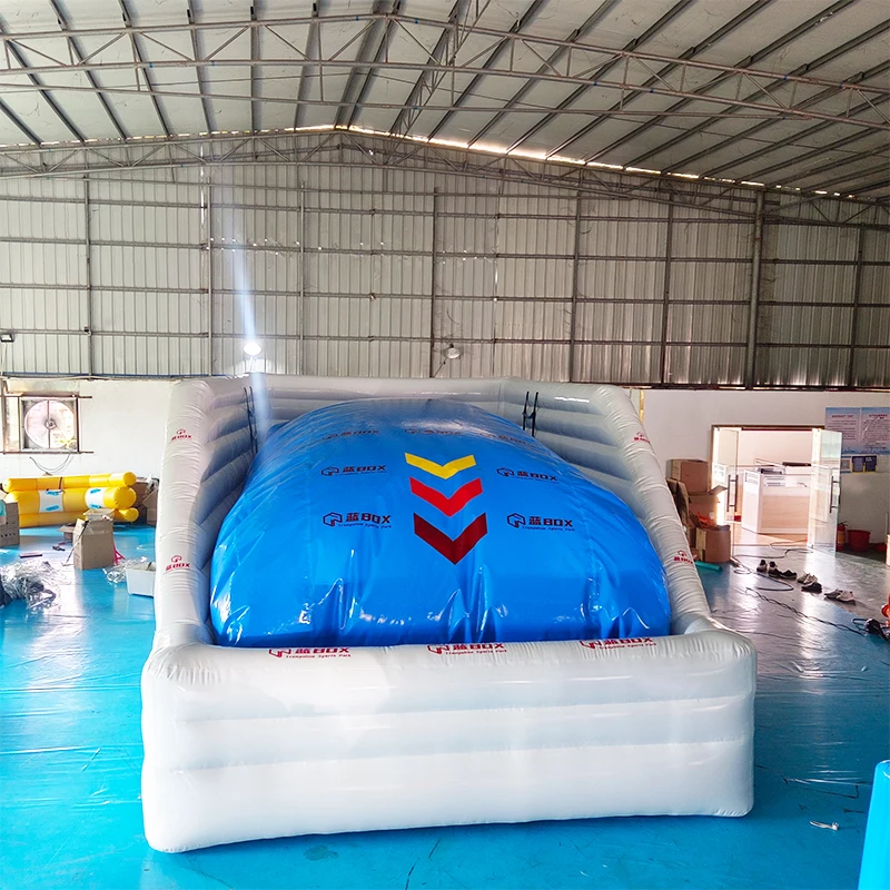 New Design Soft Trampoline Park Inflatable Pillar Air Bag Inflatable Stunt Airbag Jump Air Bag