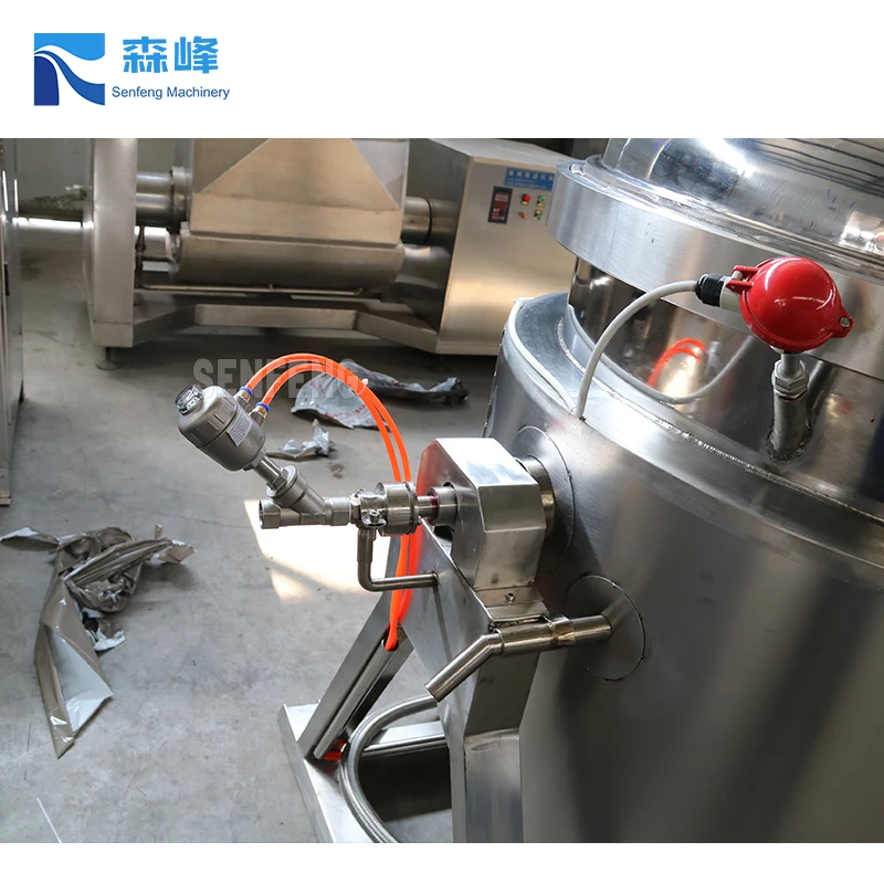 Factory Supply Olla A Presion Industrial De Acero Inoxidable De Alta Temperatura Para Procesamiento De Alimentos