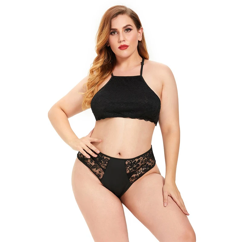 2021 new style plus size lingerie sleepwear babydoll nightwear  women underwear sexy lingerie set plus size sexy of fat women