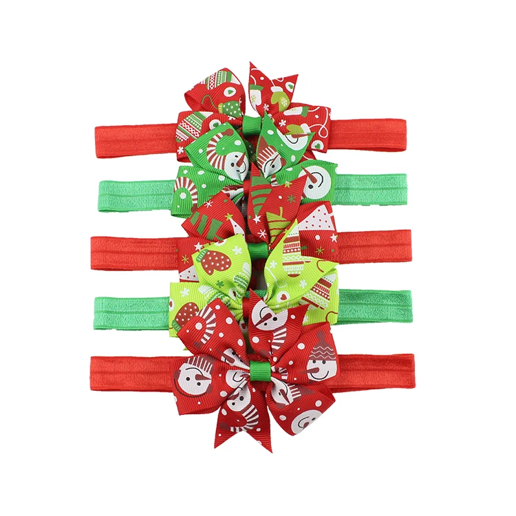 Модные китайские детские праздничные повязки на голову для Хэллоуина Рождества Детские аксессуары для волос