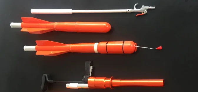 Chinese factory water rescue Portable life-saving line throwing device
