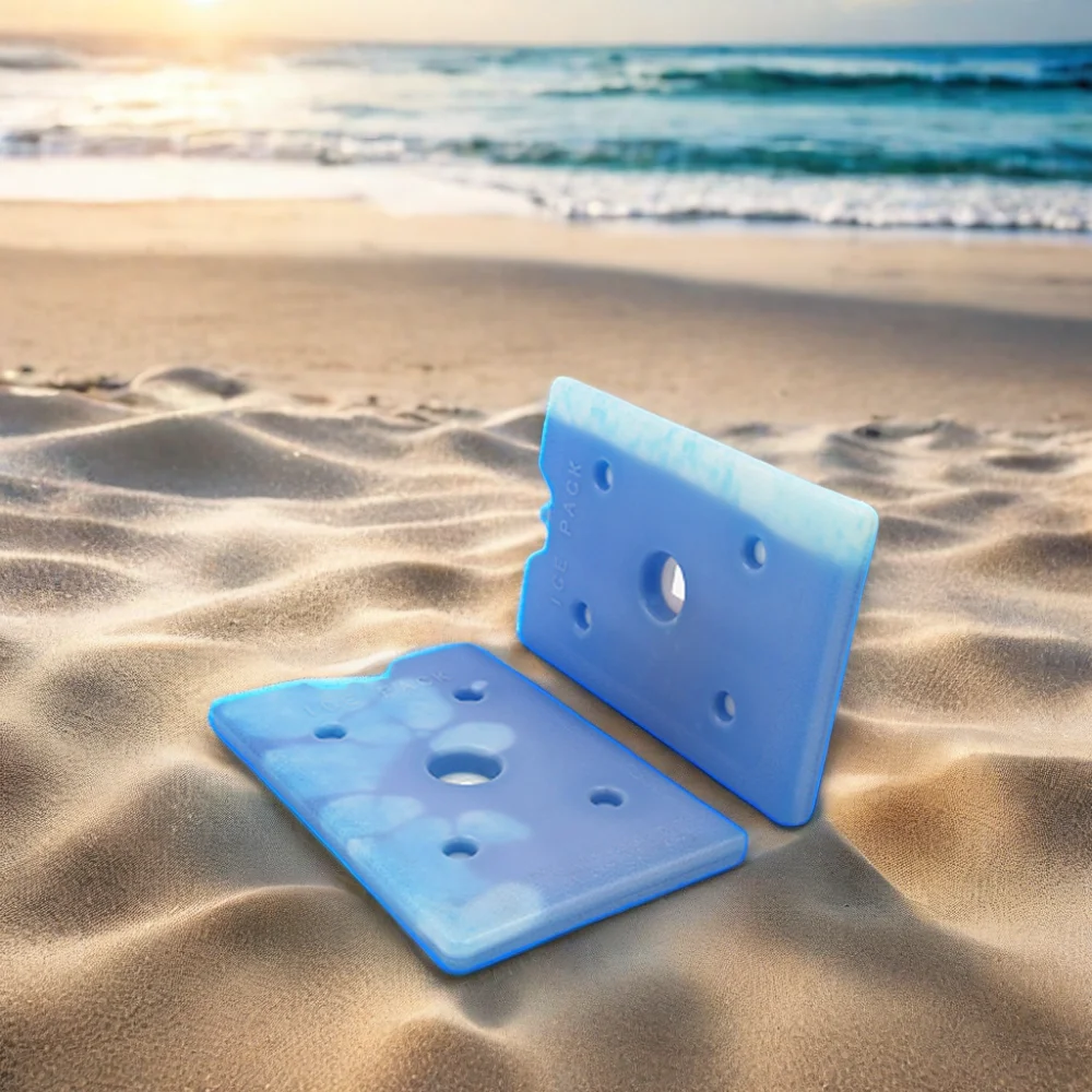 Оптовая продажа 1000 мл большой пакет для льда из ПНД и ПНМ с фазовым изменением логистики холодовой