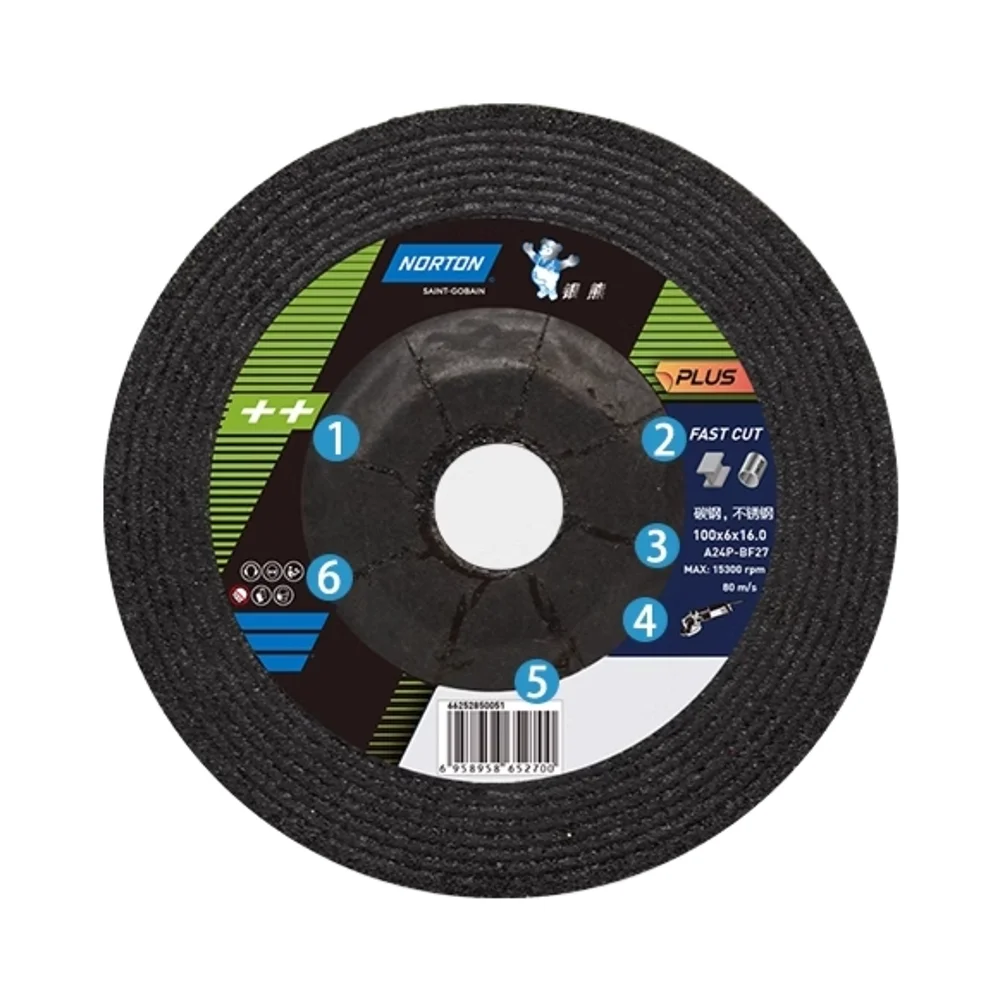 Premium 100mm Ceramic Flap Disc Efficient Abrasive Grinding Wheel Wood Finishing High Hardness Aluminum Oxide Iron Paper Sanding