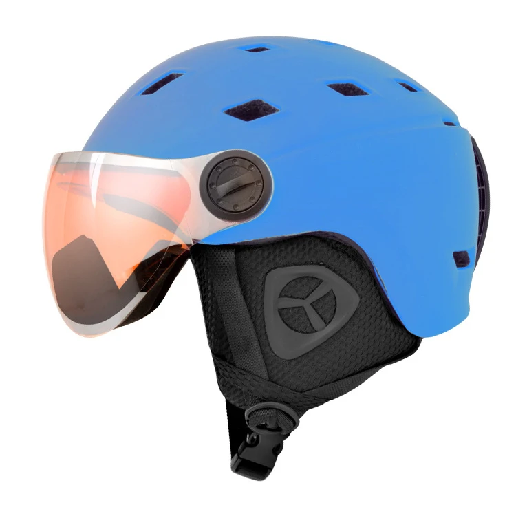 High quality Snow Snowboard Skiing Helmet Adult men Snow Ski Helmet fashion Snow Sport Helmet with Visor