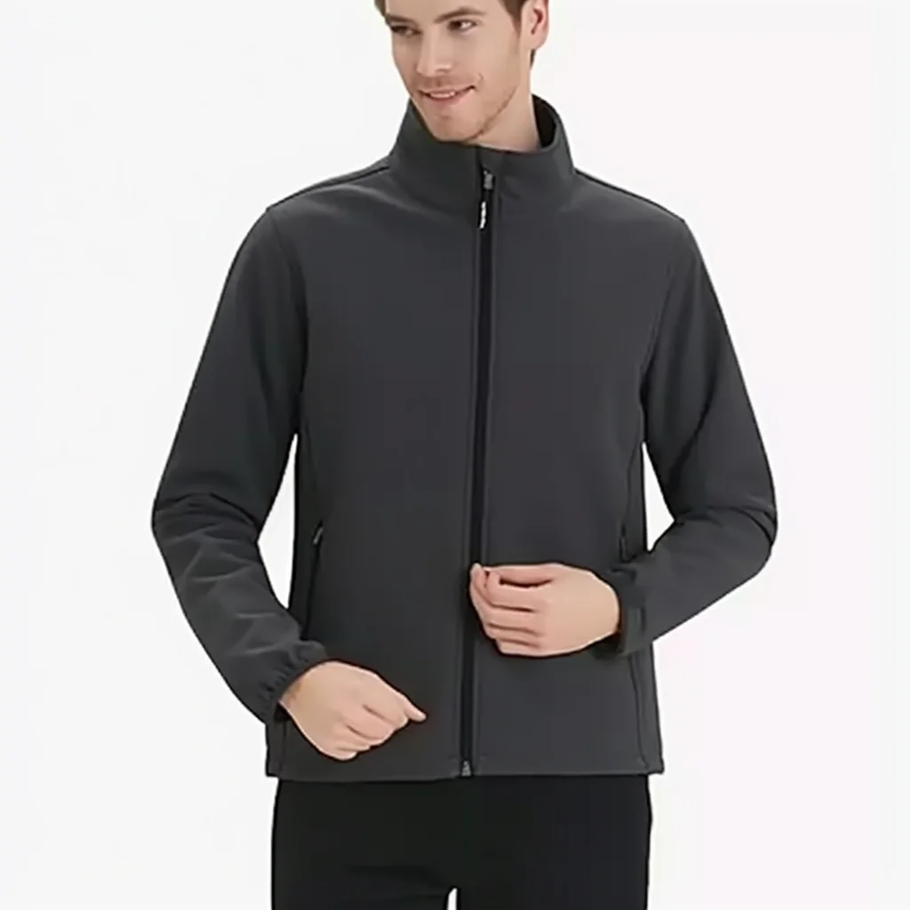 OEM Wholesale High Quality Custom Label Zipper Logo Fashion Autumn Winter Jackets Sports Golf Men Coats Jackets