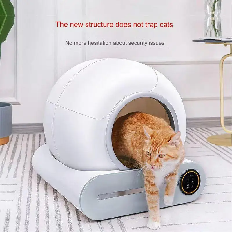 WiFi APP Control  Cat Toilet Smart Self Cleaning Cat Litter Box Automatic Litter Toilet Sandbox