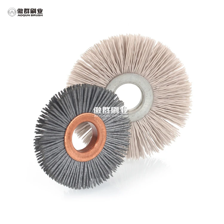 OEM High Performance Stainless Steel Brass Wire Polishing End Brush For Car industrial rotary wire brushes