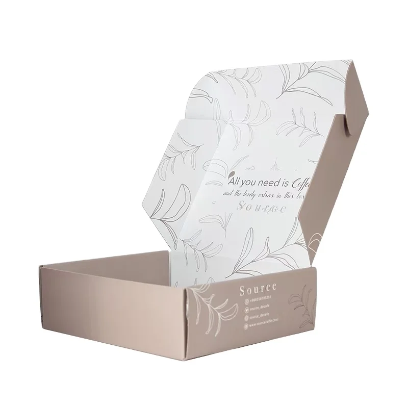 Custom Logo Printed Luxury Folding Shoe Paper Box Envelope Packaging Shipping Corrugated Mailer Box for Clothes paper boxes