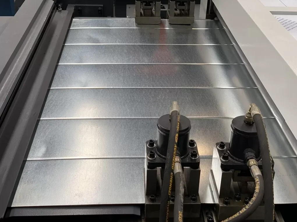 DDM Air square pipe production line 3 duct making machine