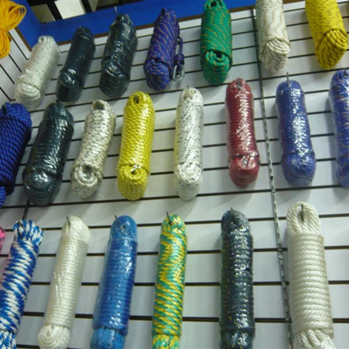 Colored Braided Cord Nylon PP Polyester Nylon Rope
