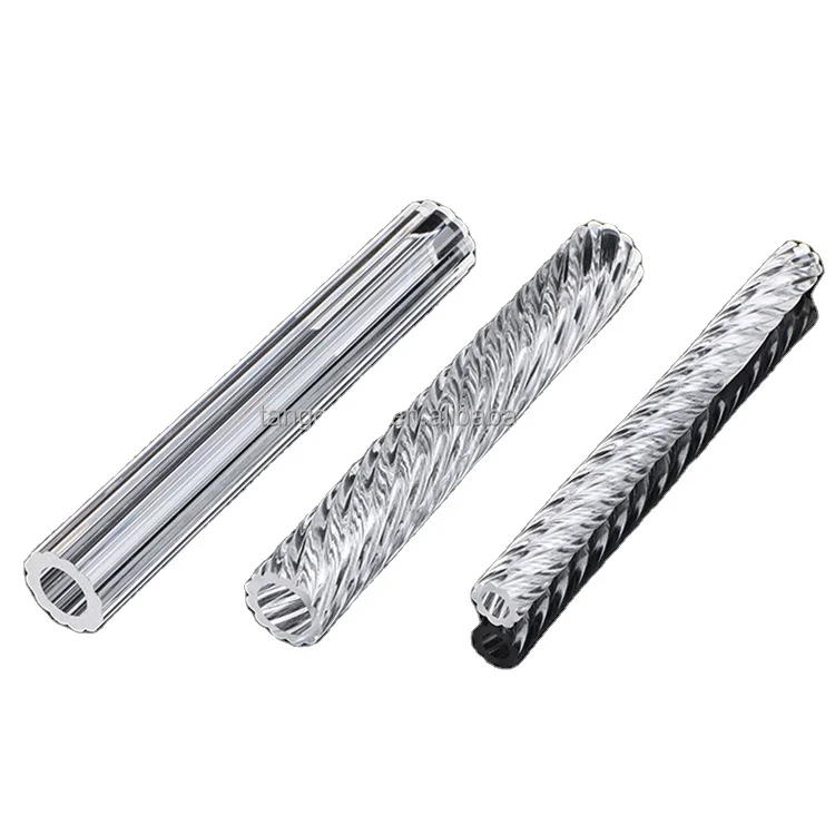 Customized Large acrylic tube PMMA pipe clear acrylic cylinder plastic pipe for LED housing lighting