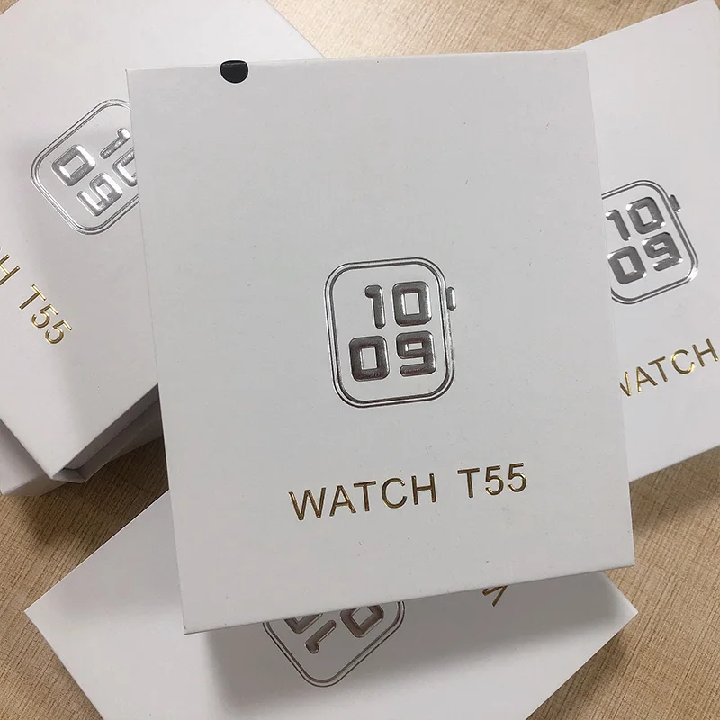 
T55 Smart watches new arrivals 2020 relojes inteligentes Heart Rate Monitor BT Call iwo mi Smartwatch T55 