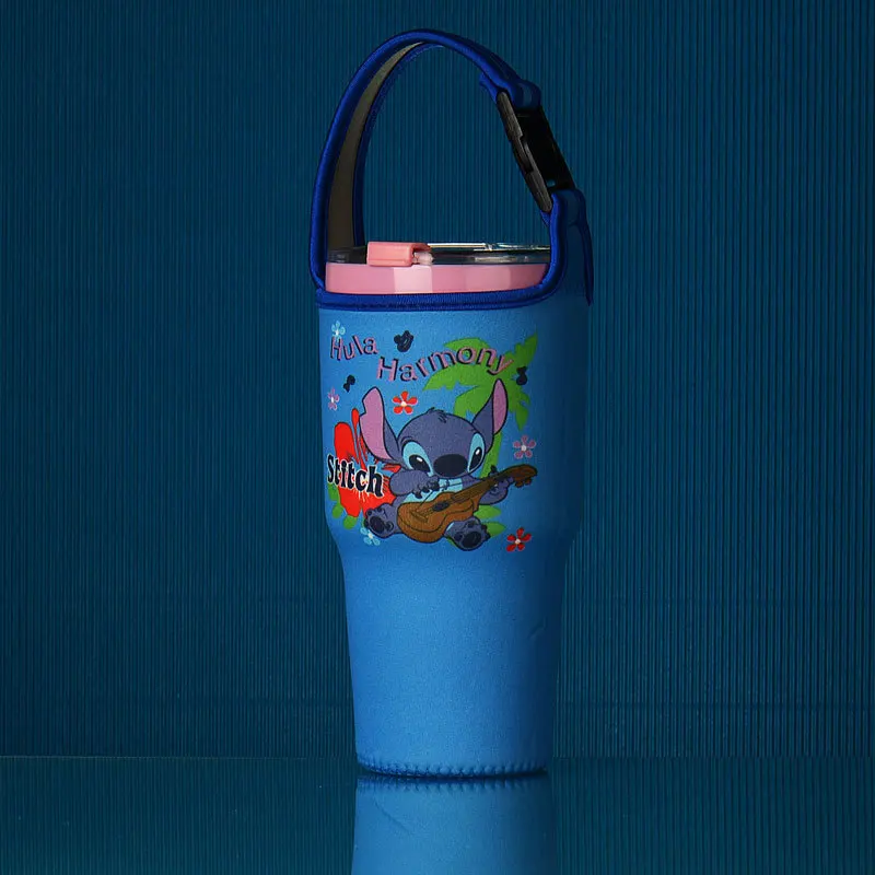 Hello KT 2024 modern fancy insulated hot water bottle cover cartoon carrier water bottle sleeve cover