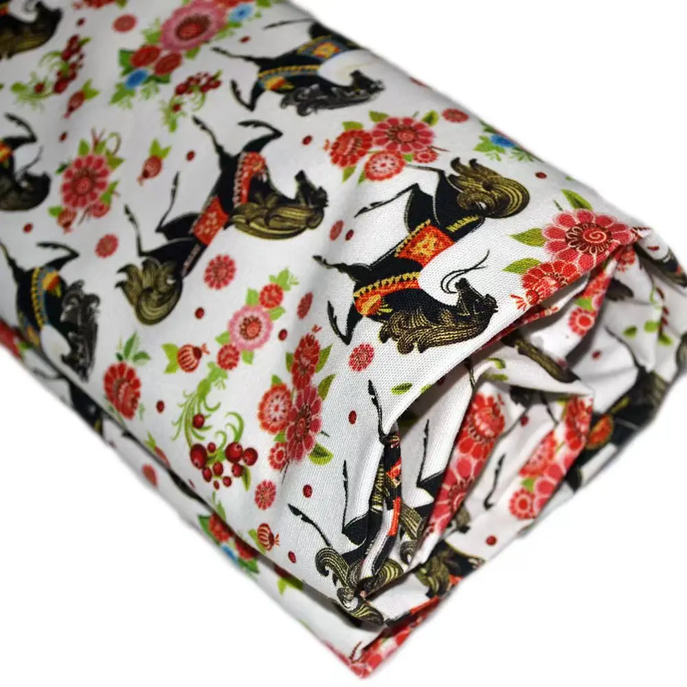 Sturdy And Waterproof Cotton Canvas With 100% Cotton For Bags/Luague No Moq Free Design