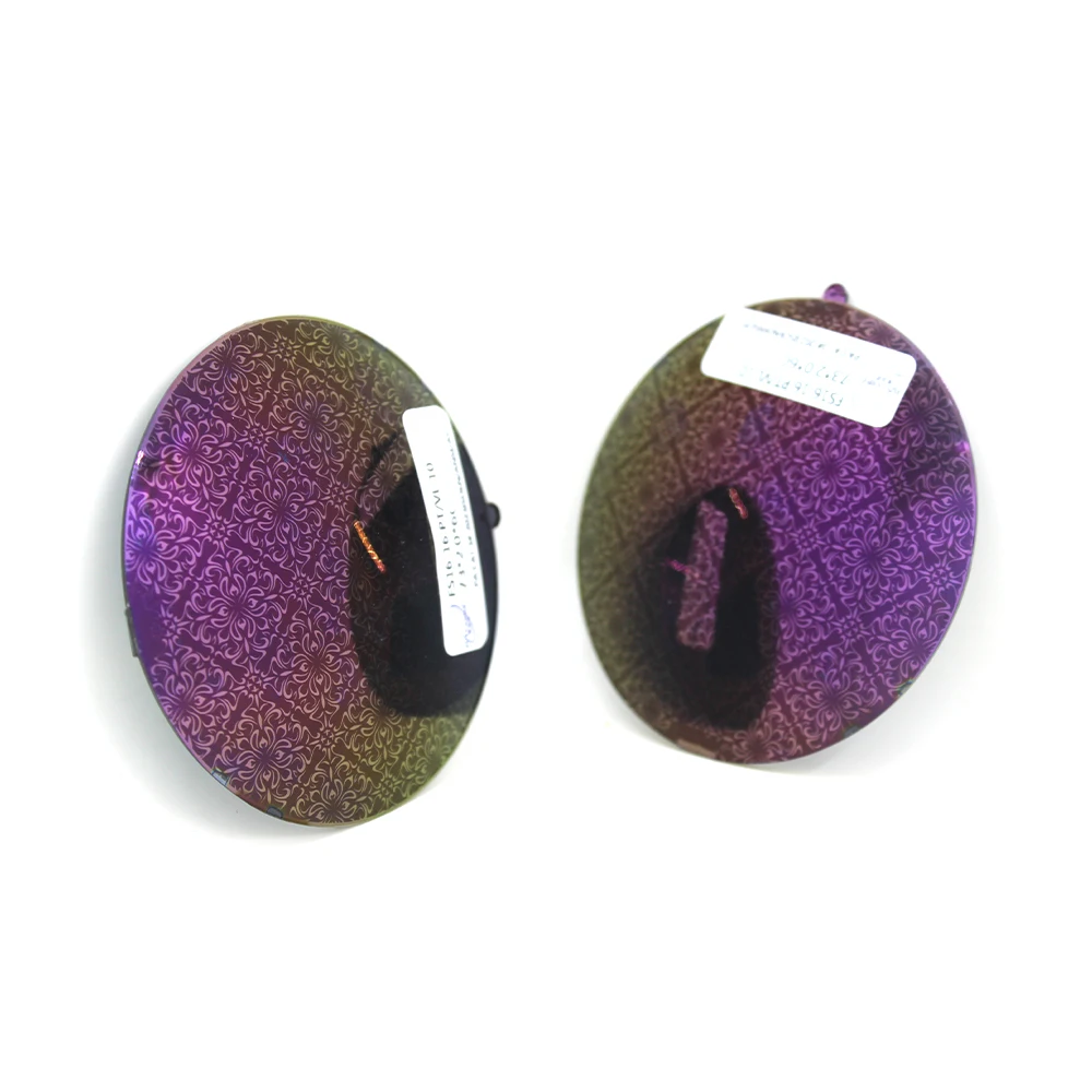 Оптовая цена, зеркальные линзы с узором, солнцезащитные очки, защитные зеркальные линзы с УФ-защитой