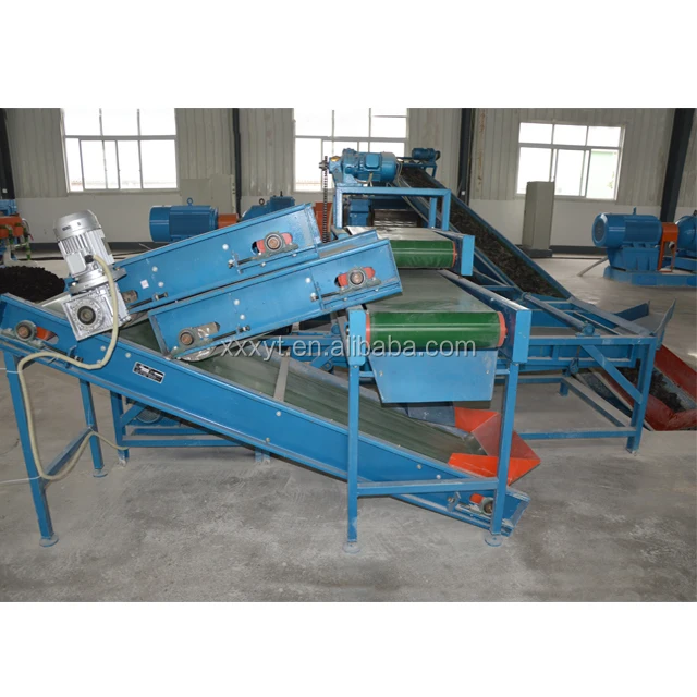 used tyre grinding machine/tire crusher rubber powder machine