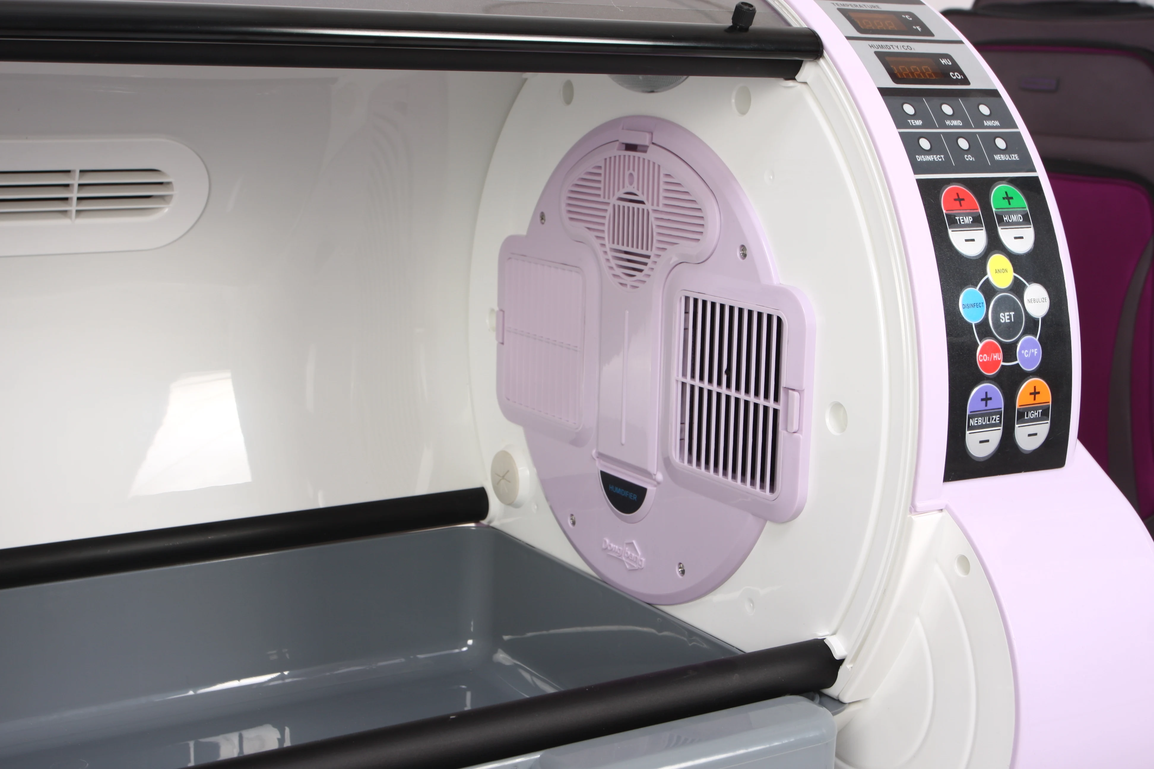 Eurpet Veterinary Equipment Icu Pet Incubator With Temperature Self-adaption Adjustment System Vet Icu Cage