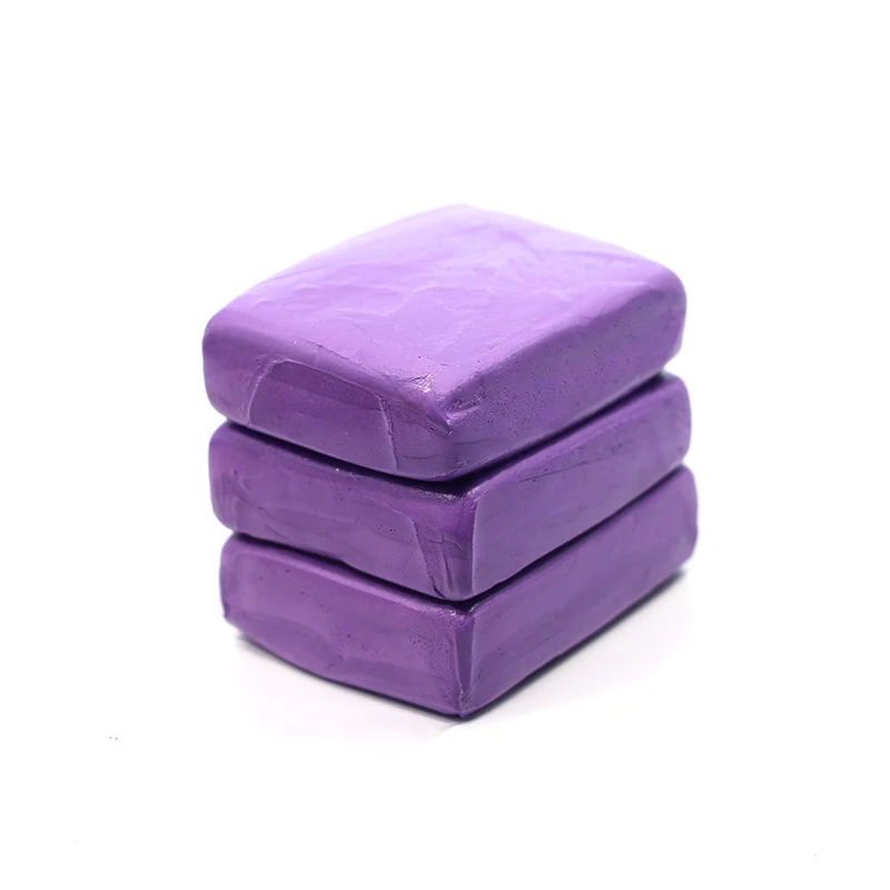 2021 Car accessories new model Clay bar manufacturer purple 200g detailing clay auto wash clay bar car
