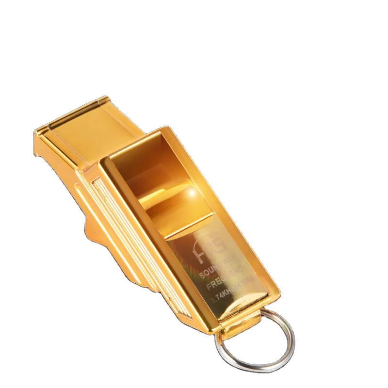 Professional whistle watch Plastic led whistle keyring football basketball match referee Classic scary whistle cord and lanyard