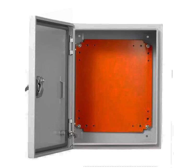 Customized Outdoor Stainless Steel power Boxes Electric Enclosure Meter Junction Metal Box For Power Supply