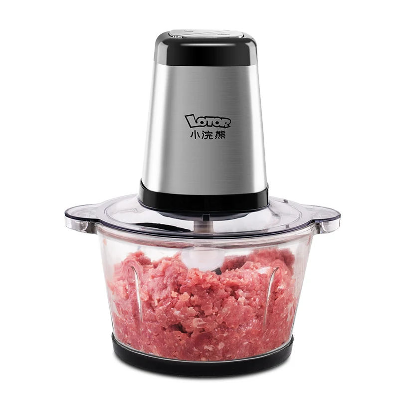 Промышленная мясорубка, электрическая стеклянная чаша, лезвие из нержавеющей стали, коммерческие Электрические запчасти для мясорубки, мясорубка
