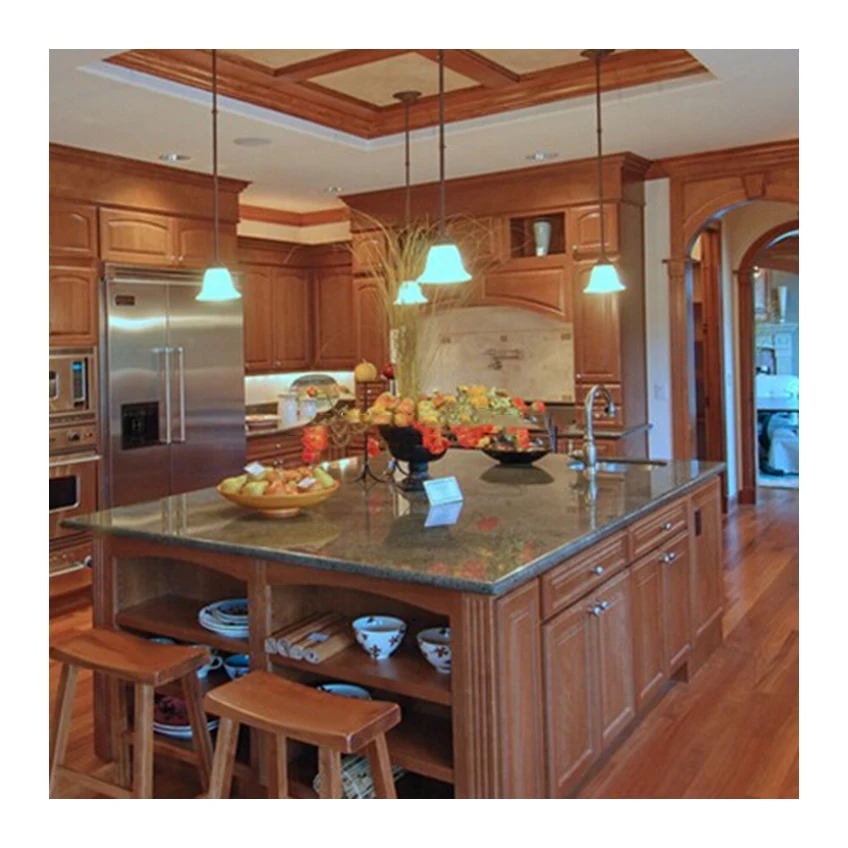 High Quality Kitchen Worktop Cabinet Brown Sparkle Granite Stone Countertop