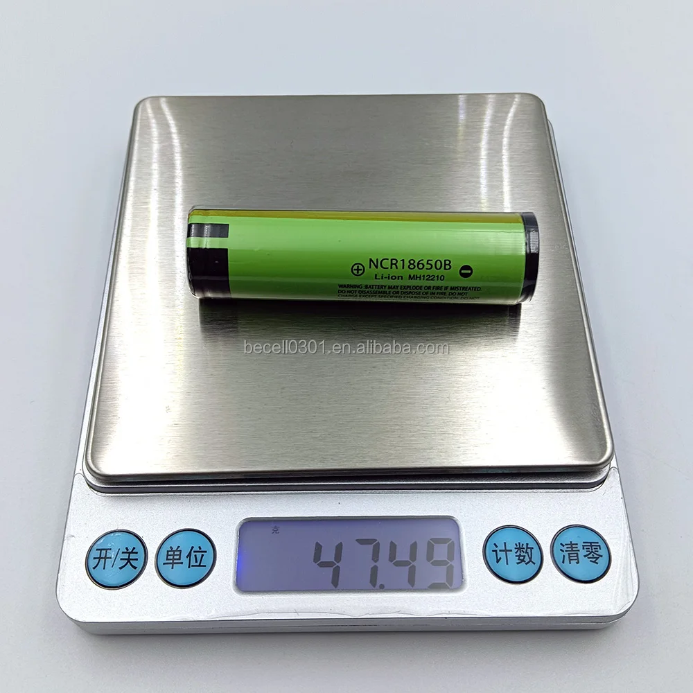 100% Real Capacity 3400mAh 18650 Battery NCR18650B 3400mAh 3.7V Rechargeable Li Ion Batteries Cell Made in Japan