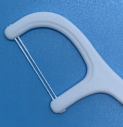 
Factory Outlet UHMWPE Thread Individually Wrapped Dental Floss Picks 