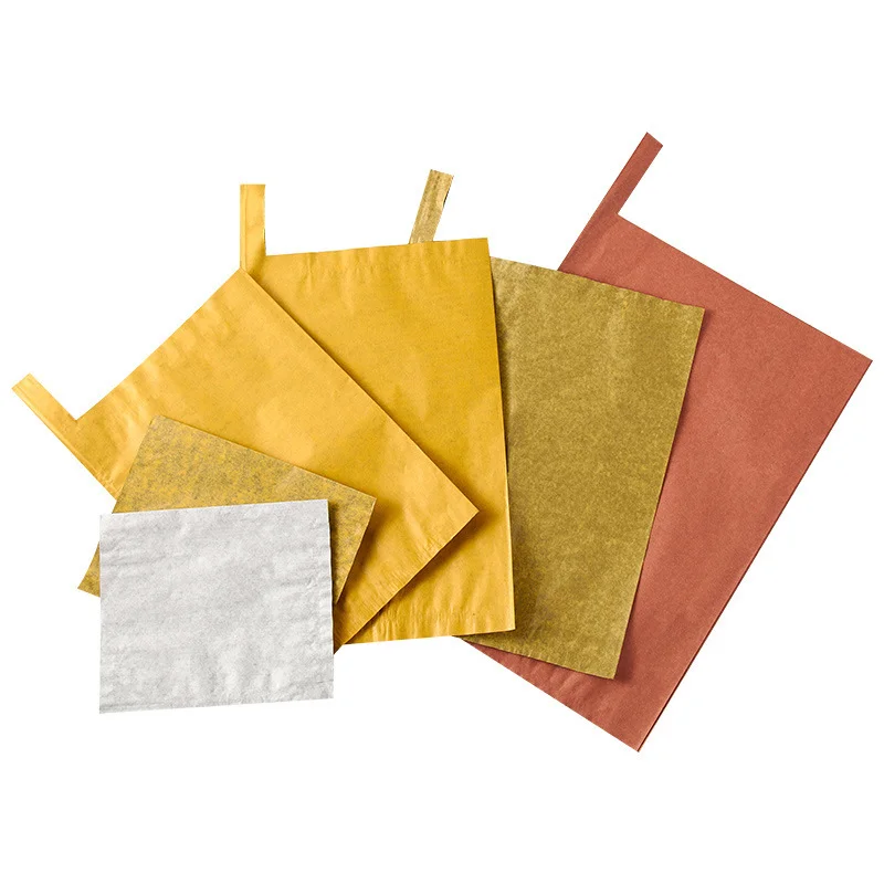 Вощеная натуральная древесная масса на заказ, водонепроницаемый бесплатный образец, фруктовый мешок в форме бананового ножа