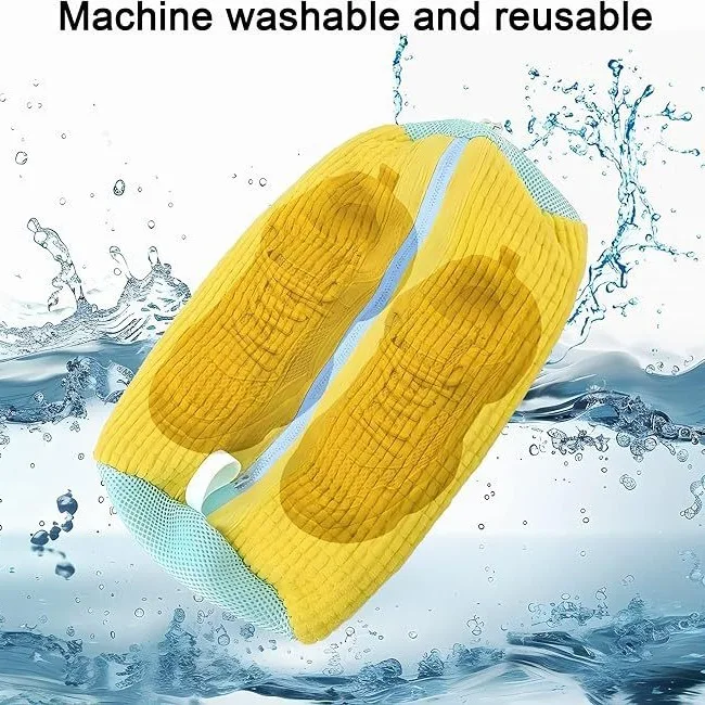 New Design Dryer Machine Wash Bag for Shoes Mesh Laundry Wash Bag for Washing Machine Sneaker Cleaning Bag
