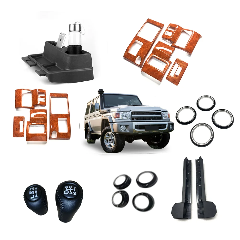 toyota land cruiser prado lc70 lc71 lc76 lc78 lc79 fj70 fj79 series parts accessories Storage Console Cup Holder Storage Box
