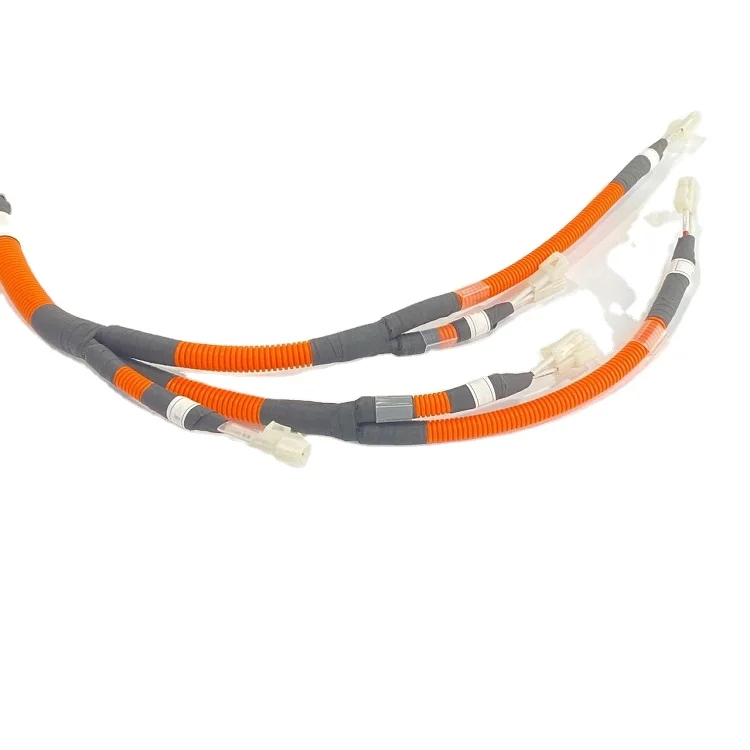 OEM new energy electric vehicle wire harness with rubber wire harness protector