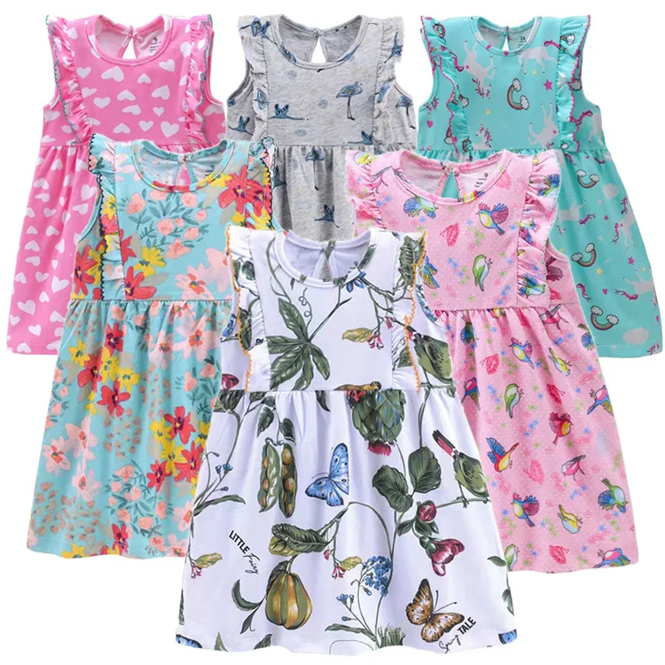 Hot Selling 2024 Summer Casual Fancy Expensive Baby Infant Cute Dress Cotton Quality Gilr 3 Year Girl Tulle Baby Dresses