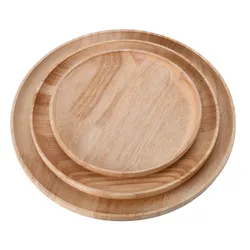 Wood Cake Stand With Dome Lid - Multifunctional Serving Platter and Cake Plate