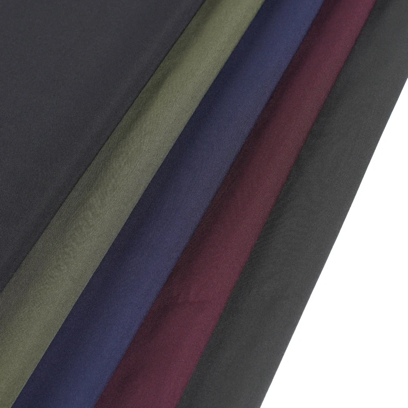 Wholesale Ripstop 92%Nylon 8%Spandex Fabric Plain Woven Stretch  Hiking Pants Fabric