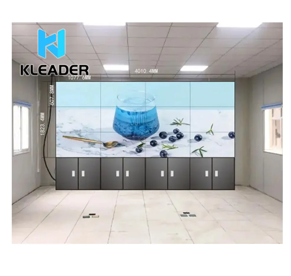 Многоэкранный производитель рекламный Сращивание sinage экран дисплея интерактивный шкаф гидравлическая поддержка Сращивание видео стены